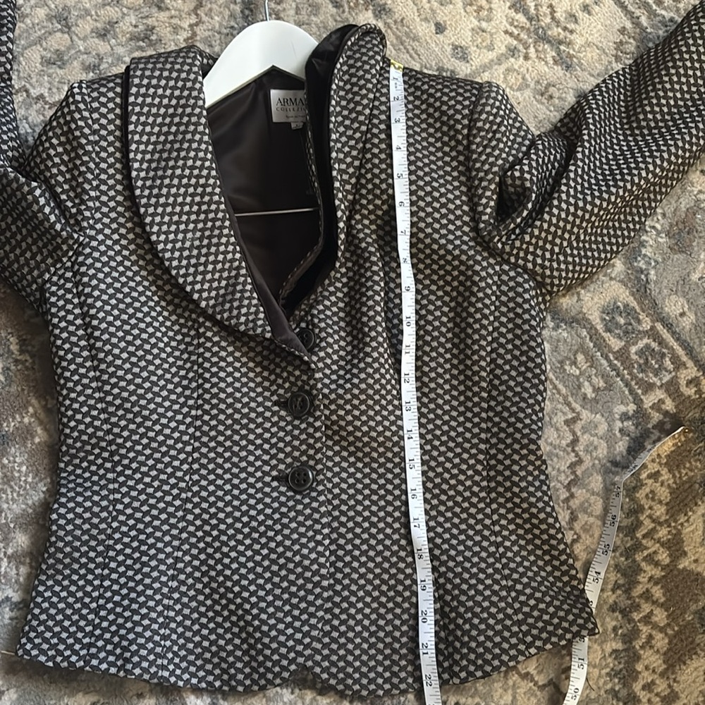 Armani Collezioni Skirt Suit See Pics 4 measurements - Picture 4 of 16